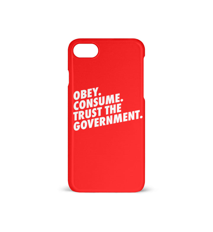 HANDYHÜLLE, HANDY CASE - IPHONE 7/8 • OBEY CONSUME-HARLEKINSHOP