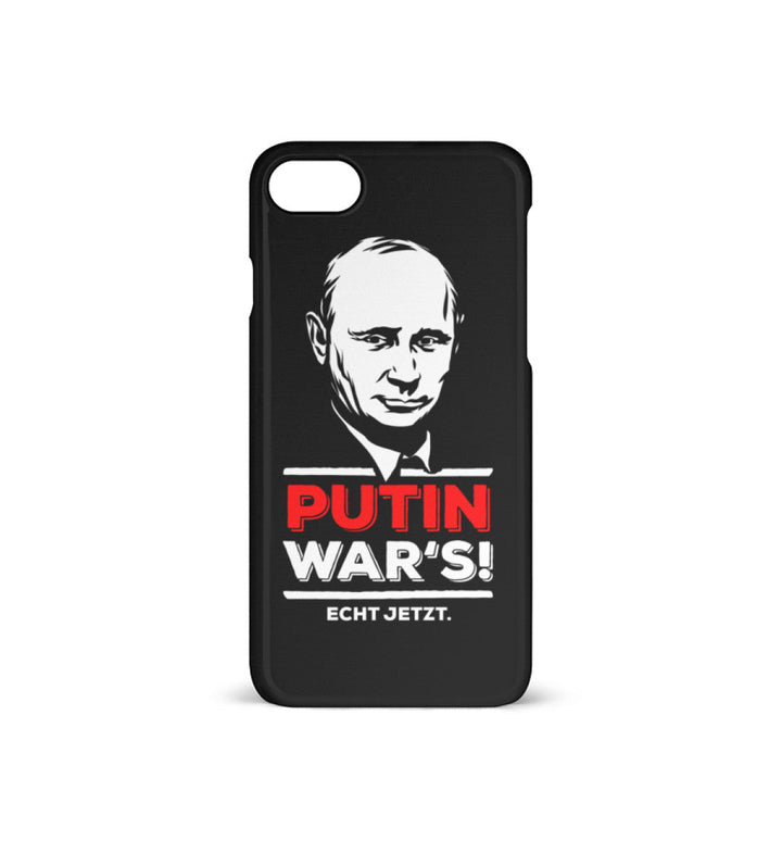 HANDYHÜLLE, HANDY CASE - IPHONE 7/8 • PUTIN WAR´S-HARLEKINSHOP