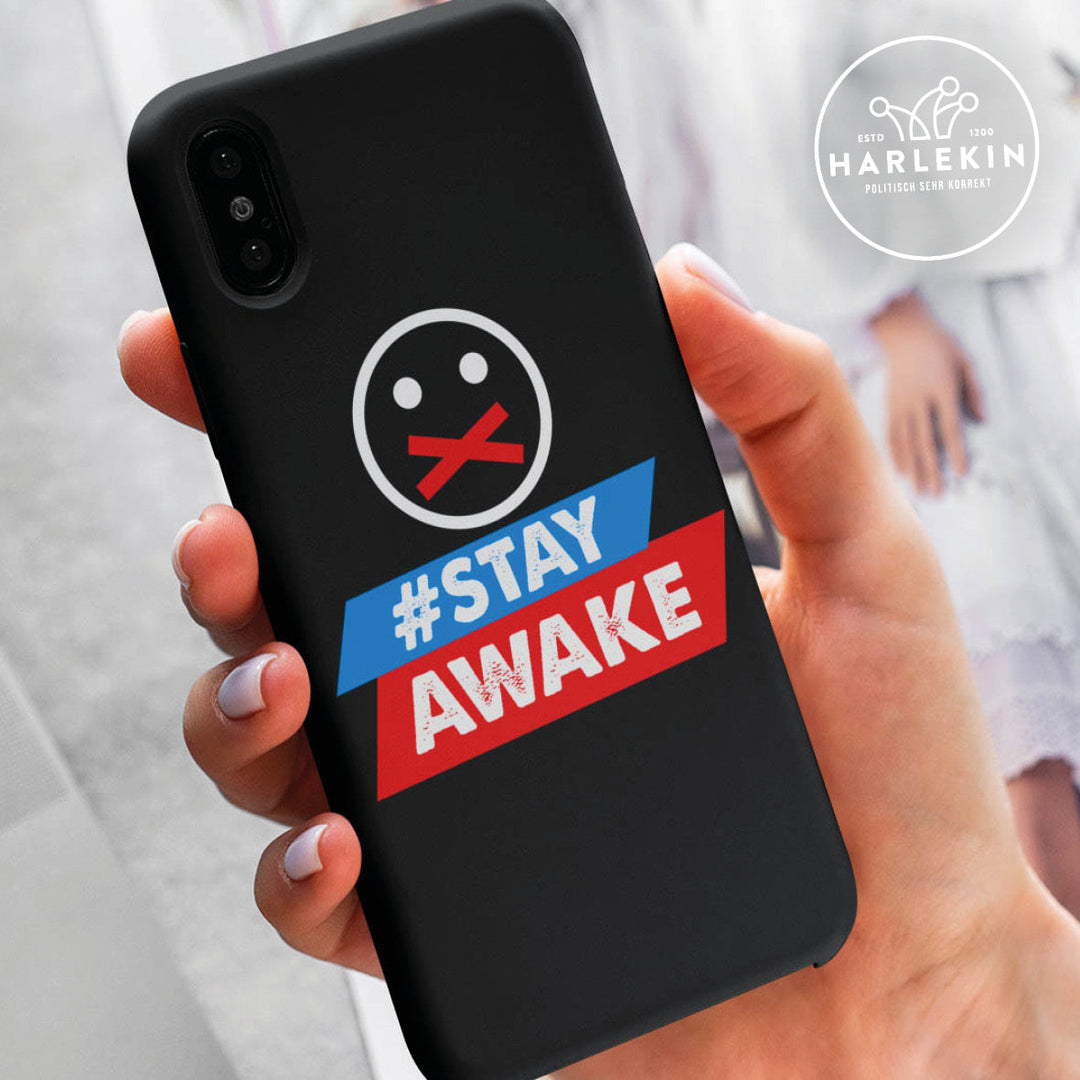 HANDYHÜLLE, HANDY CASE - IPHONE 7/8 • #STAYAWAKE-HARLEKINSHOP