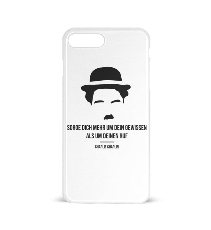 HANDYHÜLLE, HANDY CASE - IPHONE 7PLUS/8PLUS • CHARLIE CHAPLIN GEWISSEN-HARLEKINSHOP