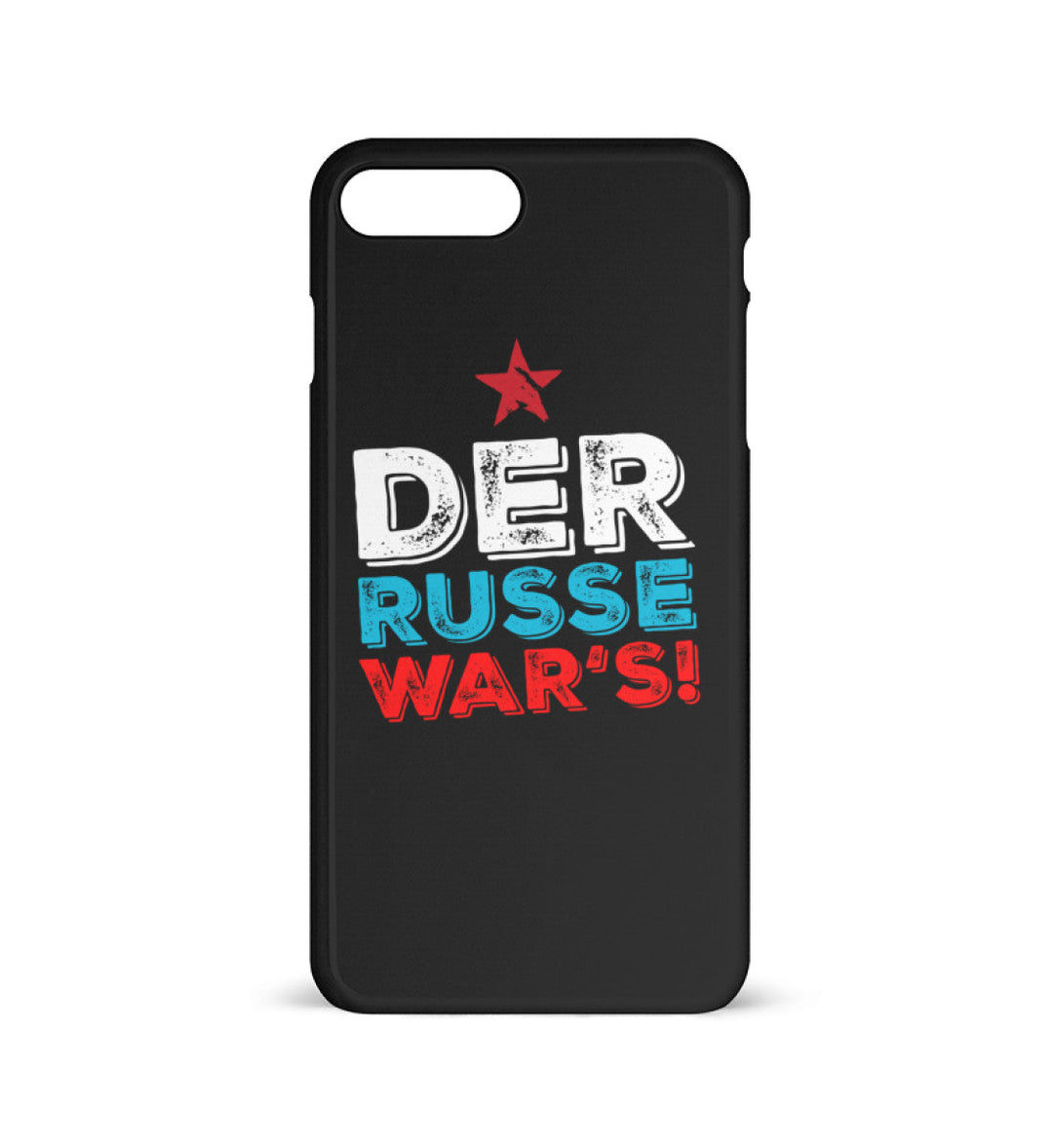 HANDYHÜLLE, HANDY CASE - IPHONE 7PLUS/8PLUS • DER RUSSE WARS-HARLEKINSHOP