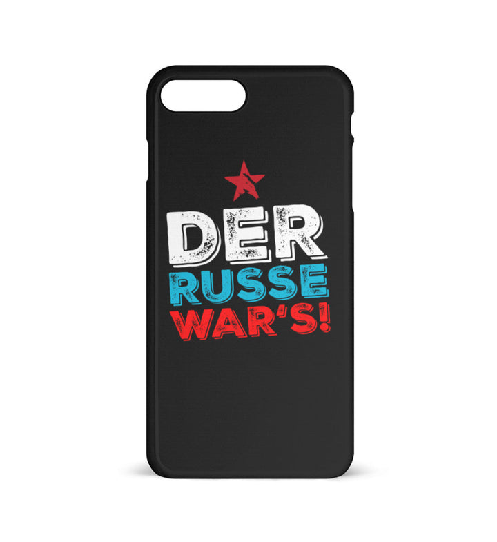 HANDYHÜLLE, HANDY CASE - IPHONE 7PLUS/8PLUS • DER RUSSE WARS-HARLEKINSHOP