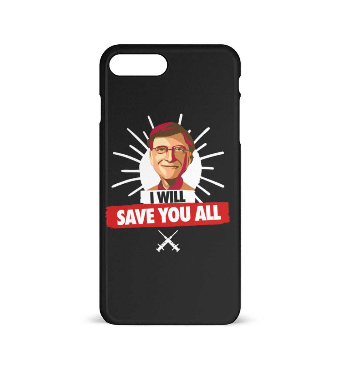 HANDYHÜLLE, HANDY CASE - IPHONE 7PLUS/8PLUS • GATES: MESSIAS-HARLEKINSHOP