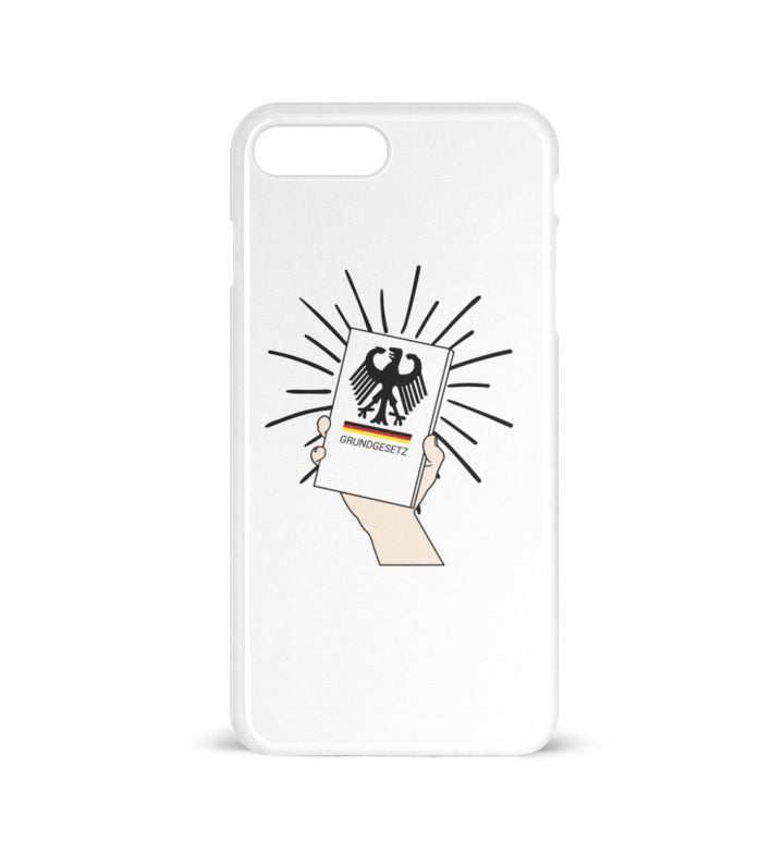 HANDYHÜLLE, HANDY CASE - IPHONE 7PLUS/8PLUS • GG / GRUNDGESETZ-HARLEKINSHOP