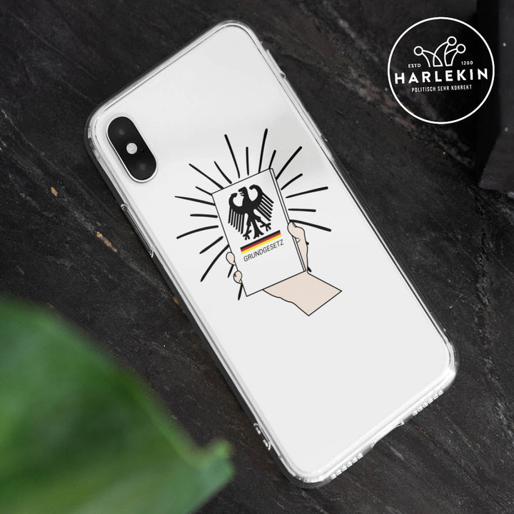 HANDYHÜLLE, HANDY CASE - IPHONE 7PLUS/8PLUS • GG / GRUNDGESETZ-HARLEKINSHOP