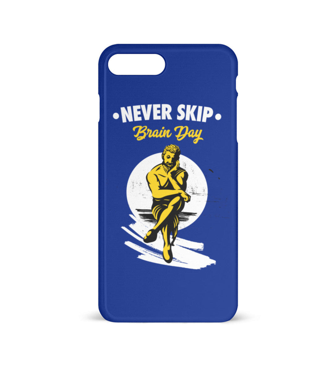 HANDYHÜLLE, HANDY CASE - IPHONE 7PLUS/8PLUS • NEVER SKIP BRAIN DAY-HARLEKINSHOP