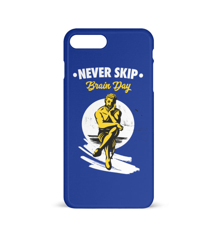 HANDYHÜLLE, HANDY CASE - IPHONE 7PLUS/8PLUS • NEVER SKIP BRAIN DAY-HARLEKINSHOP