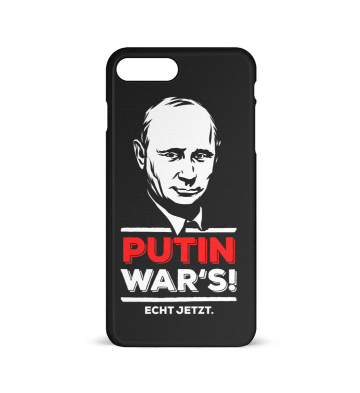 HANDYHÜLLE, HANDY CASE - IPHONE 7PLUS/8PLUS • PUTIN WAR´S-HARLEKINSHOP