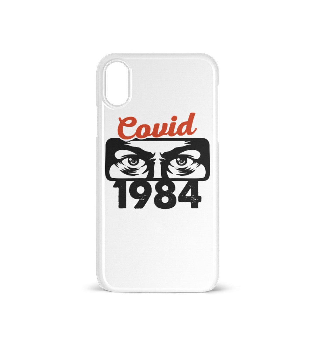 HANDYHÜLLE, HANDY CASE - IPHONE X • COVID 1984-HARLEKINSHOP