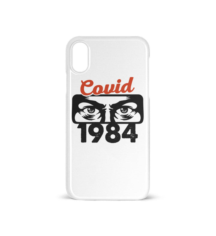 HANDYHÜLLE, HANDY CASE - IPHONE X • COVID 1984-HARLEKINSHOP