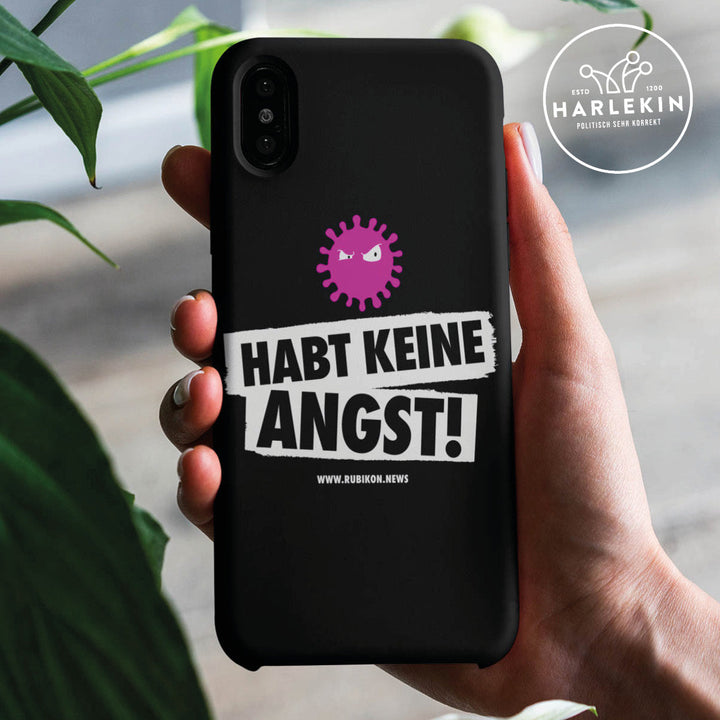 HANDYHÜLLE, HANDY CASE - IPHONE X • HABT KEINE ANGST-HARLEKINSHOP