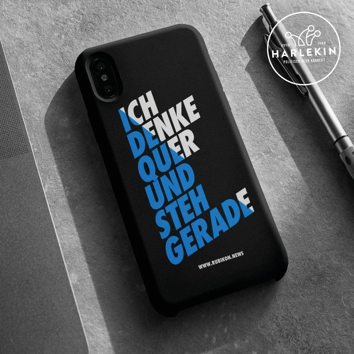 HANDYHÜLLE, HANDY CASE - IPHONE X • QUERDENKER-HARLEKINSHOP