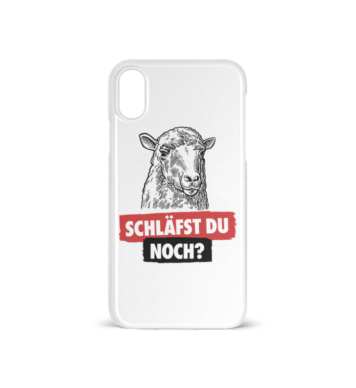 HANDYHÜLLE, HANDY CASE - IPHONE X • SCHAFE / SCHLÄFST DU NOCH?-HARLEKINSHOP