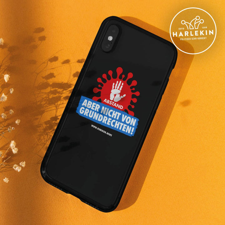 HANDYHÜLLE, HANDY CASE - IPHONE XR • ABSTAND GRUNDRECHTE-HARLEKINSHOP