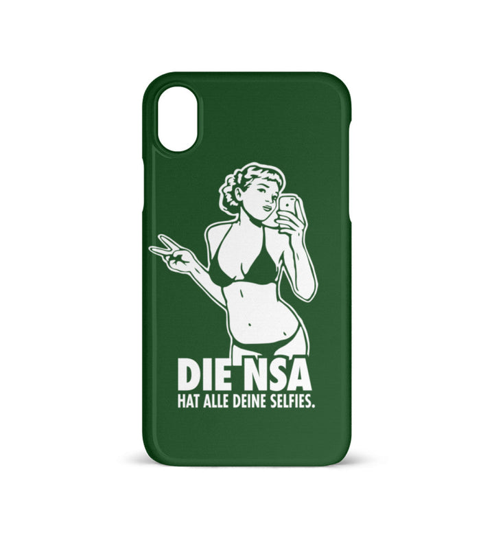 HANDYHÜLLE, HANDY CASE - IPHONE XR • DIE NSA HAT ALLE DEINE SELFIES-HARLEKINSHOP