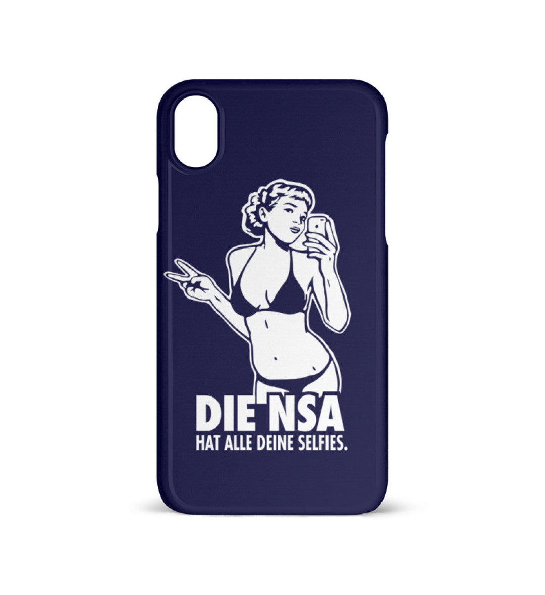 HANDYHÜLLE, HANDY CASE - IPHONE XR • DIE NSA HAT ALLE DEINE SELFIES-HARLEKINSHOP