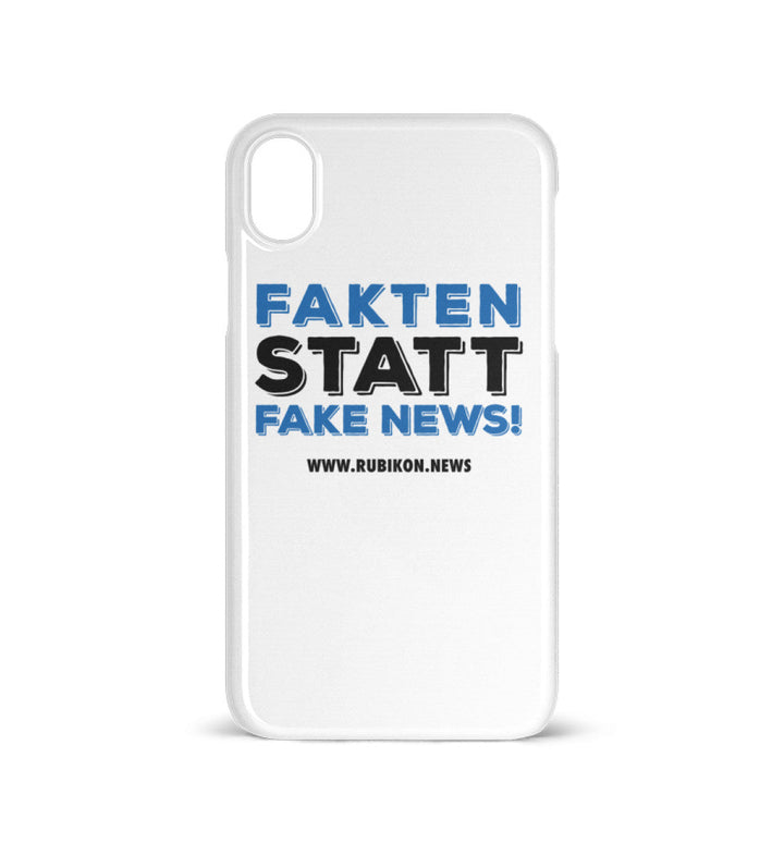 HANDYHÜLLE, HANDY CASE - IPHONE XR • FAKTEN STATT FAKE NEWS-HARLEKINSHOP