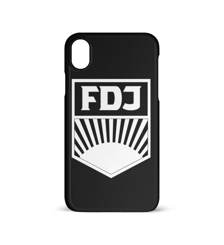 HANDYHÜLLE, HANDY CASE - IPHONE XR • FDJ - WEISS-HARLEKINSHOP