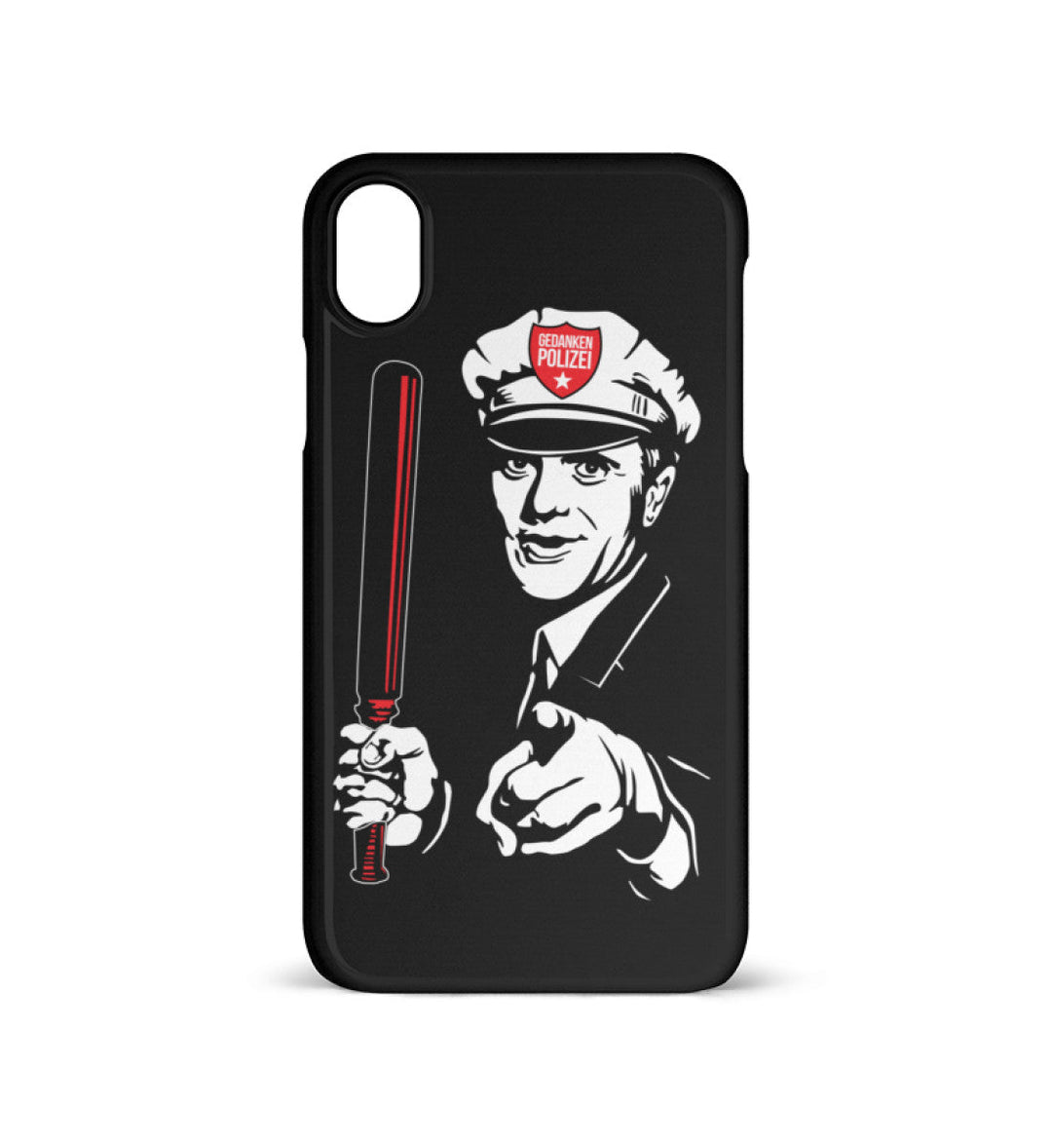 HANDYHÜLLE, HANDY CASE - IPHONE XR • GEDANKENPOLIZEI-HARLEKINSHOP