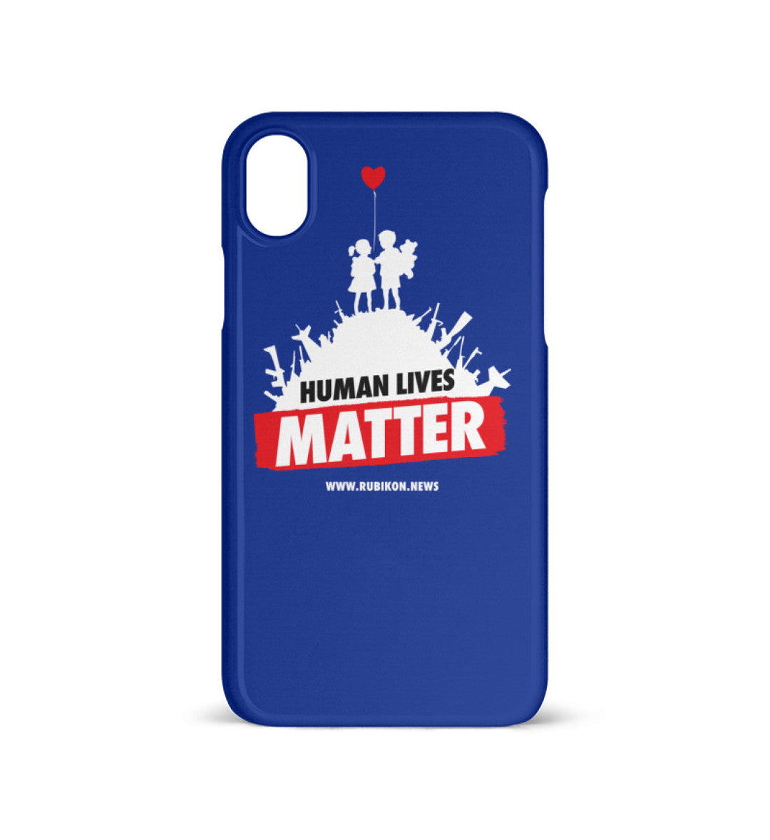 HANDYHÜLLE, HANDY CASE - IPHONE XR • HUMAN LIVES MATTER-HARLEKINSHOP
