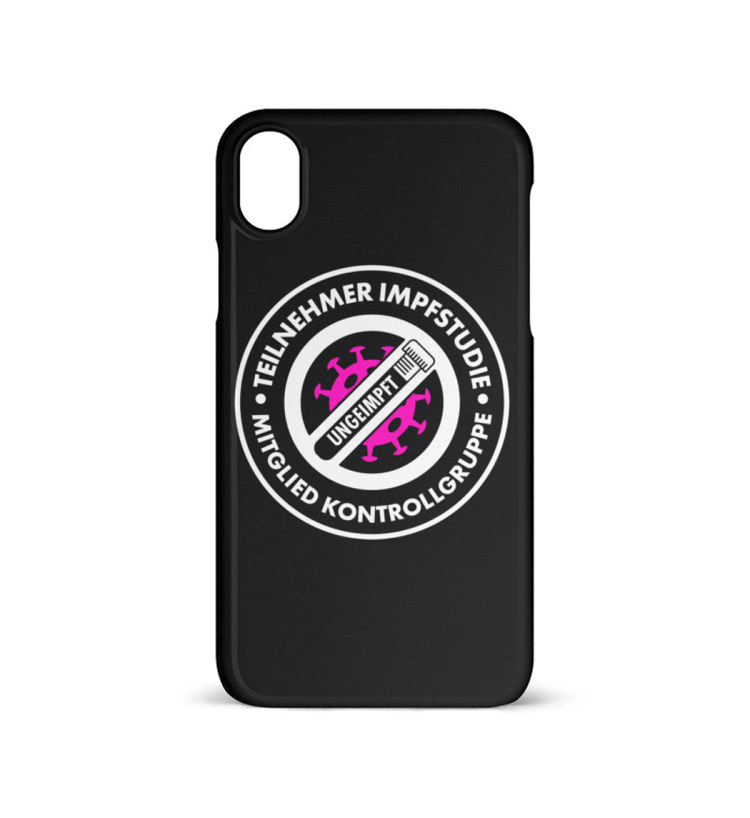 HANDYHÜLLE, HANDY CASE - IPHONE XR • IMPFSTUDIE TEILNEHMER KONTROLLGRUPPE-HARLEKINSHOP