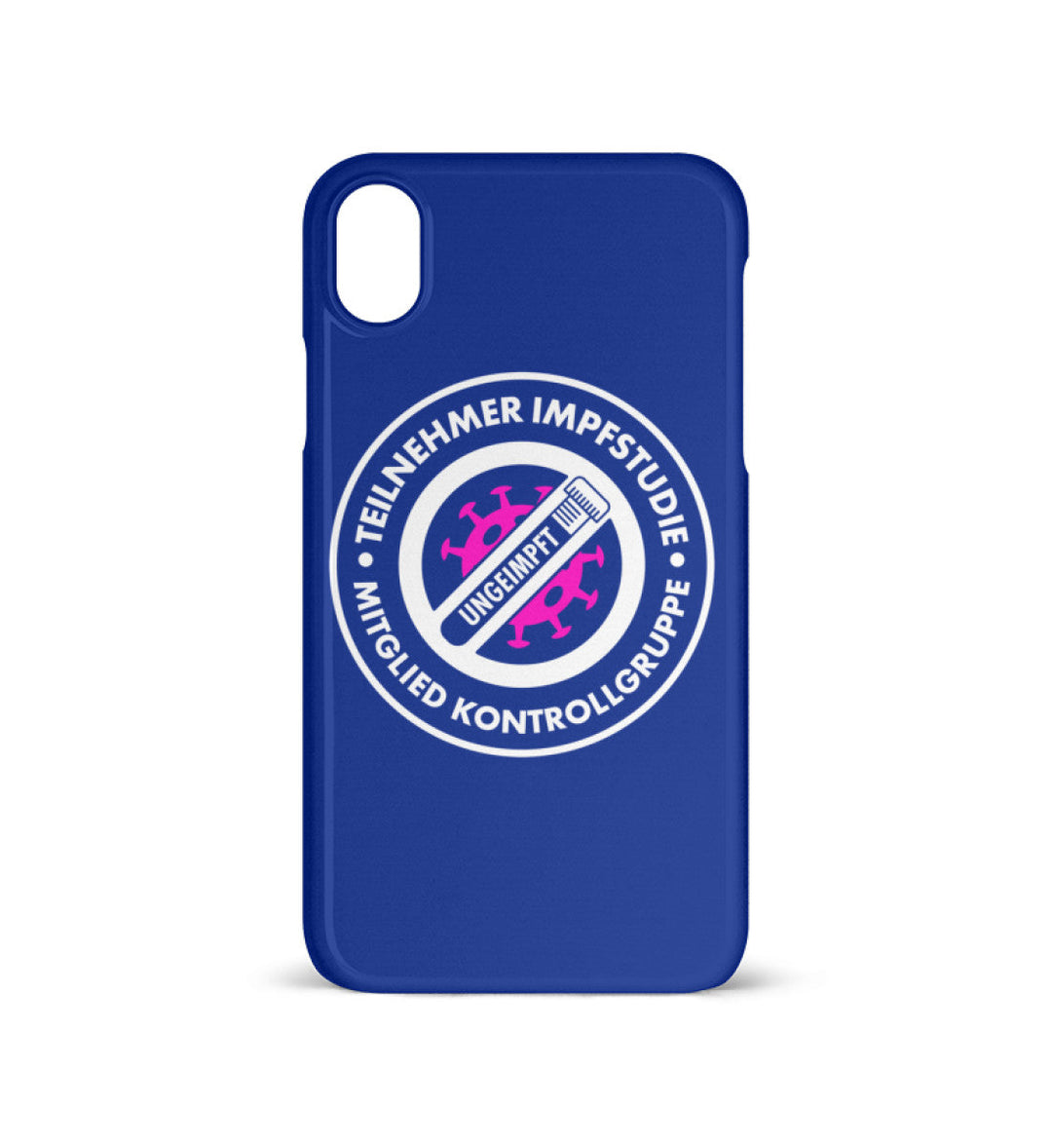 HANDYHÜLLE, HANDY CASE - IPHONE XR • IMPFSTUDIE TEILNEHMER KONTROLLGRUPPE-HARLEKINSHOP