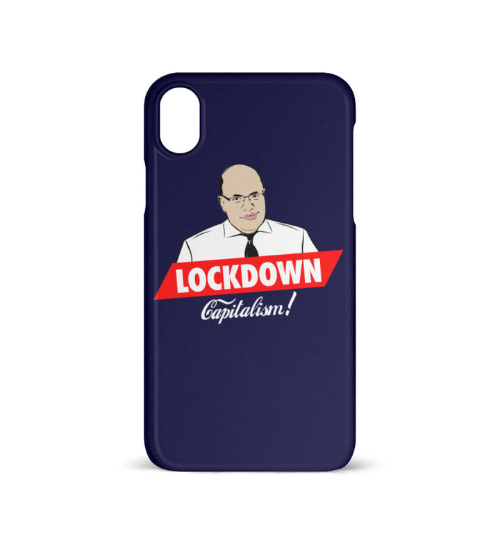 HANDYHÜLLE, HANDY CASE - IPHONE XR • LOCKDOWN CAPITALISM!-HARLEKINSHOP