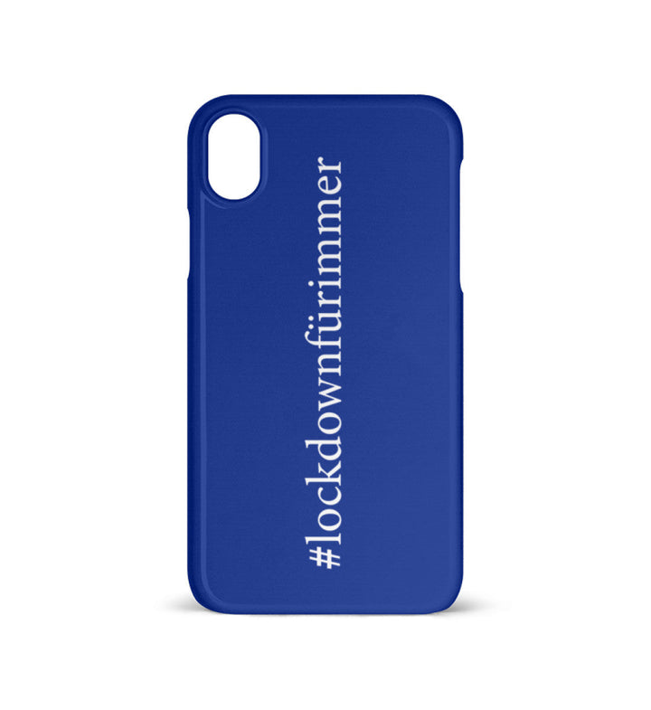 HANDYHÜLLE, HANDY CASE - IPHONE XR • #LOCKDOWNFÜRIMMER-HARLEKINSHOP