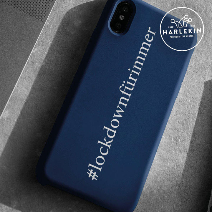 HANDYHÜLLE, HANDY CASE - IPHONE XR • #LOCKDOWNFÜRIMMER-HARLEKINSHOP