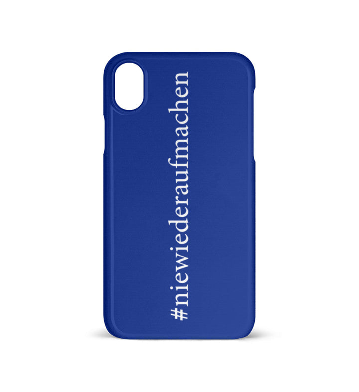 HANDYHÜLLE, HANDY CASE - IPHONE XR • #NIEWIEDERAUFMACHEN-HARLEKINSHOP