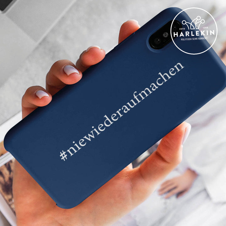 HANDYHÜLLE, HANDY CASE - IPHONE XR • #NIEWIEDERAUFMACHEN-HARLEKINSHOP