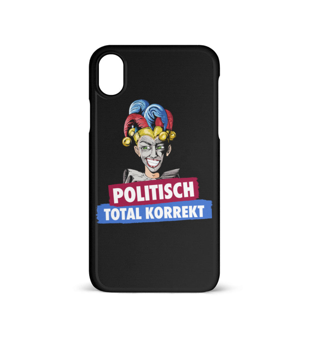 HANDYHÜLLE, HANDY CASE - IPHONE XR • POLITISCH TOTAL KORREKT-HARLEKINSHOP