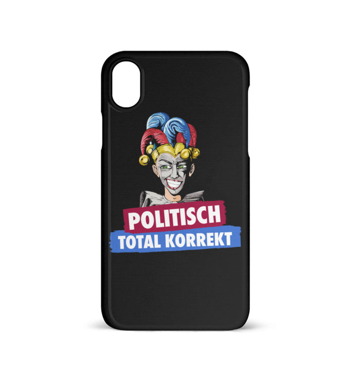 HANDYHÜLLE, HANDY CASE - IPHONE XR • POLITISCH TOTAL KORREKT-HARLEKINSHOP