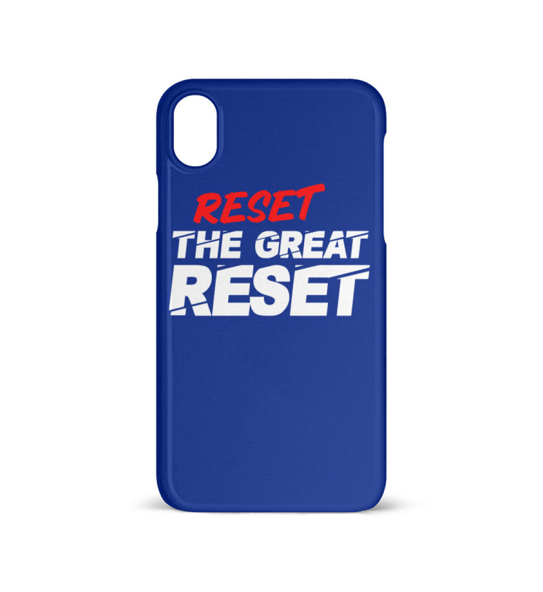 HANDYHÜLLE, HANDY CASE - IPHONE XR • RESET THE GREAT RESET-HARLEKINSHOP