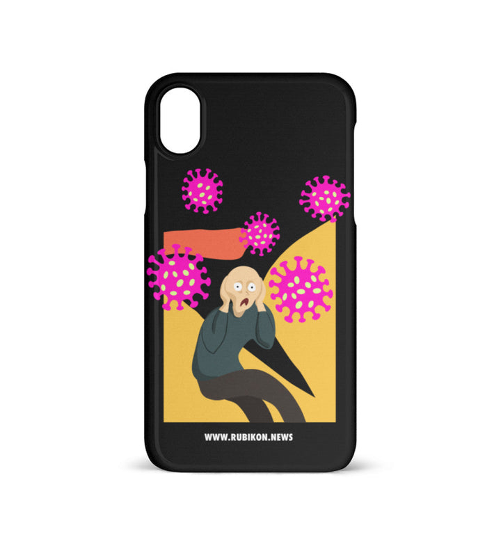 HANDYHÜLLE, HANDY CASE - IPHONE XR • SCHREI / PANIK-HARLEKINSHOP