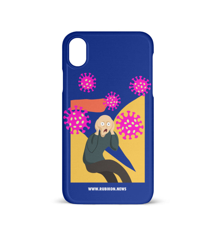HANDYHÜLLE, HANDY CASE - IPHONE XR • SCHREI / PANIK-HARLEKINSHOP