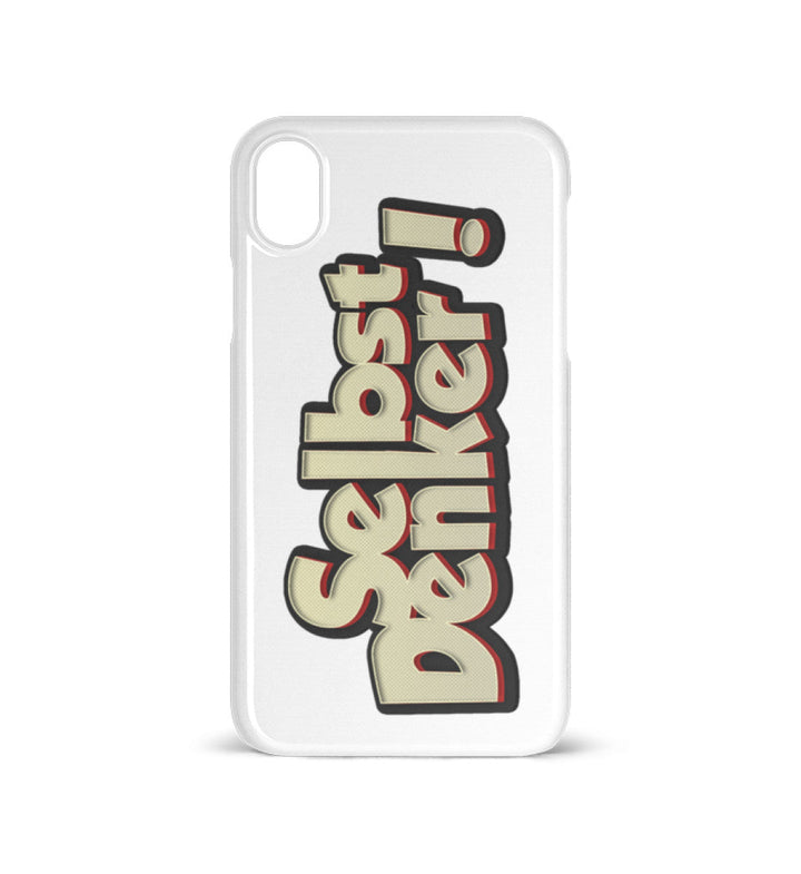 HANDYHÜLLE, HANDY CASE - IPHONE XR • SELBSTDENKER-HARLEKINSHOP