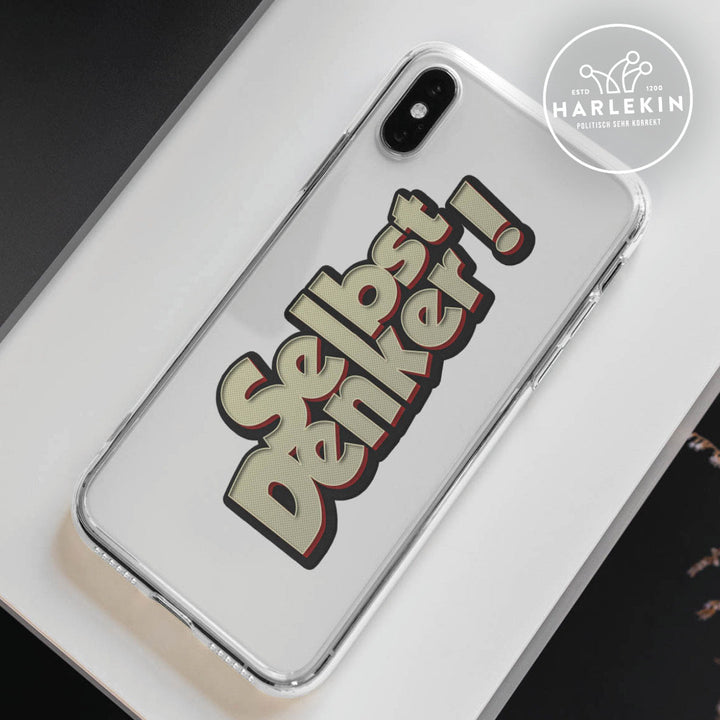 HANDYHÜLLE, HANDY CASE - IPHONE XR • SELBSTDENKER-HARLEKINSHOP