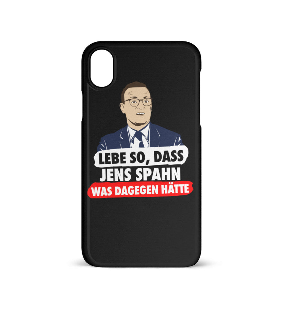 HANDYHÜLLE, HANDY CASE - IPHONE XR • SPAHN / BANKKAUFMANN-HARLEKINSHOP