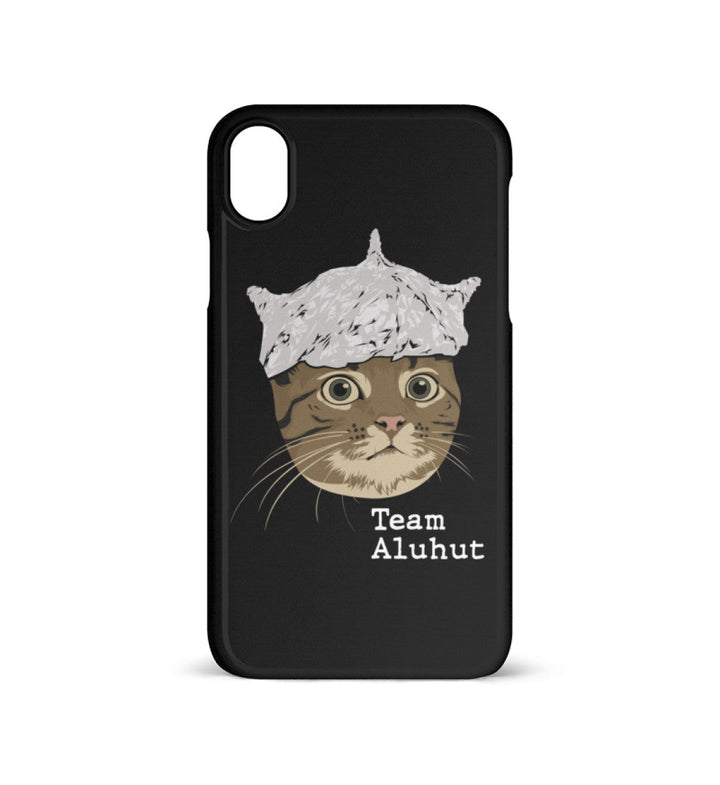 HANDYHÜLLE, HANDY CASE - IPHONE XR • TEAM ALUHUT-HARLEKINSHOP