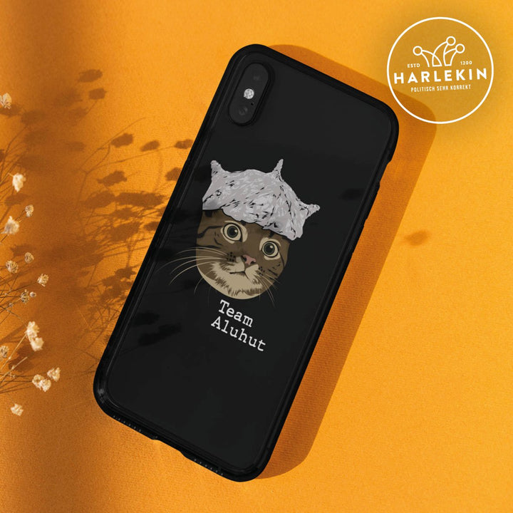 HANDYHÜLLE, HANDY CASE - IPHONE XR • TEAM ALUHUT-HARLEKINSHOP
