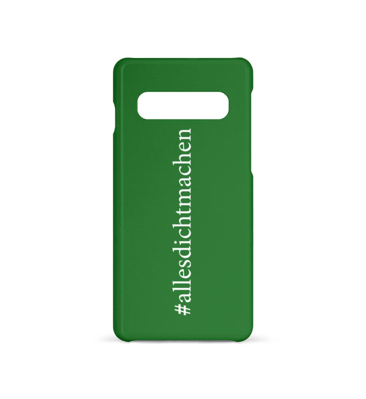 HANDYHÜLLE, HANDY CASE - SAMSUNG GALAXY S10 • #ALLESDICHTMACHEN-HARLEKINSHOP