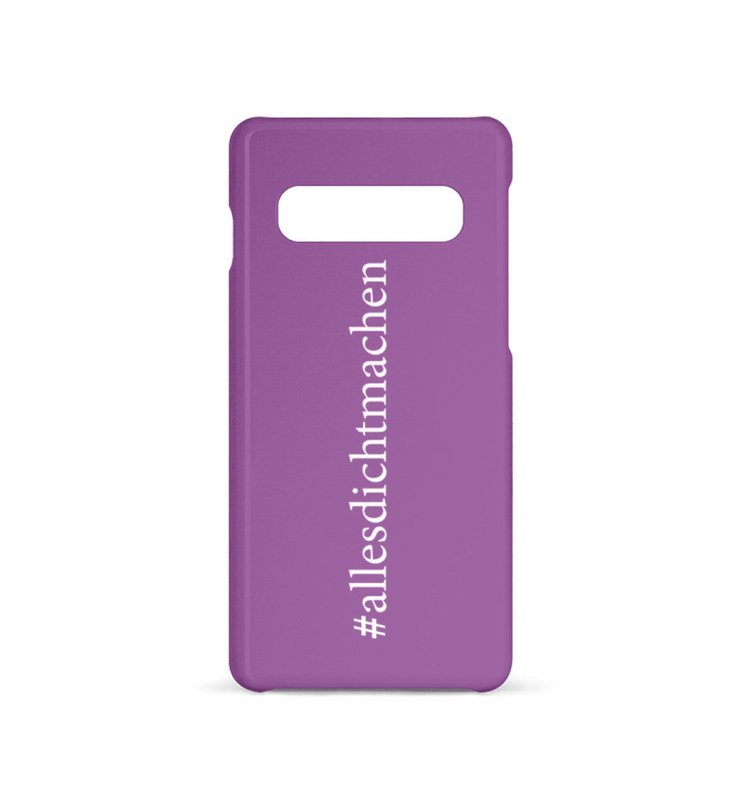 HANDYHÜLLE, HANDY CASE - SAMSUNG GALAXY S10 • #ALLESDICHTMACHEN-HARLEKINSHOP