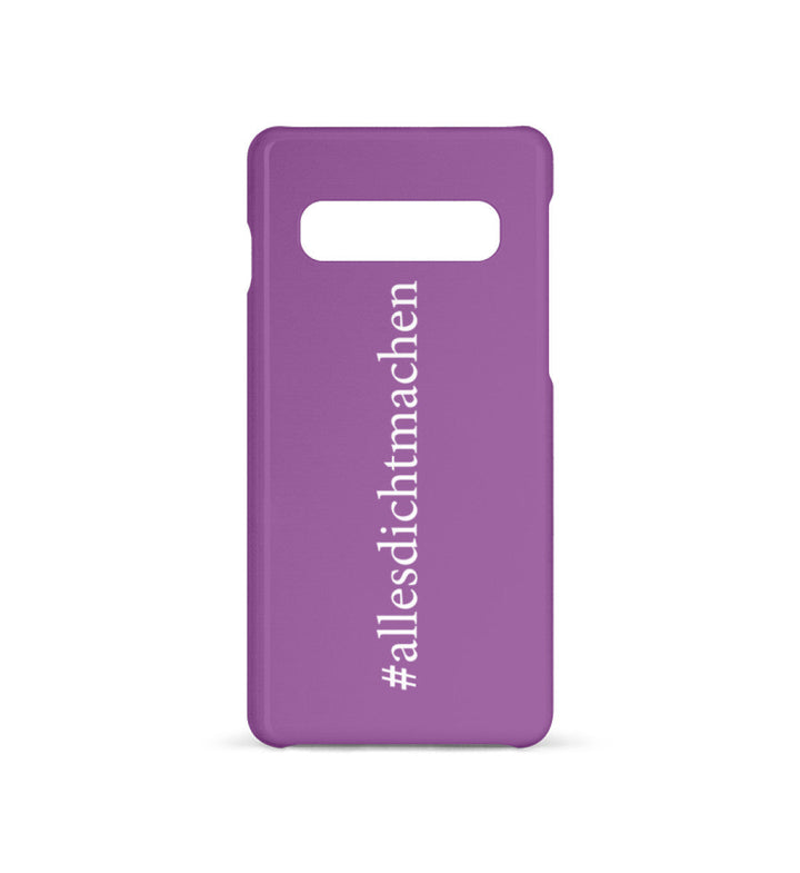 HANDYHÜLLE, HANDY CASE - SAMSUNG GALAXY S10 • #ALLESDICHTMACHEN-HARLEKINSHOP