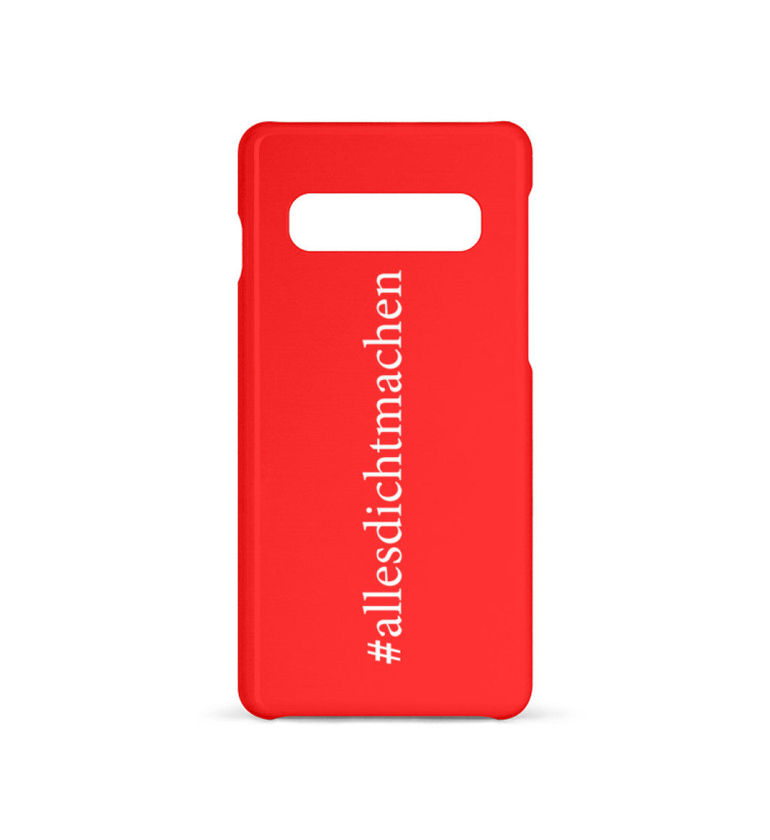 HANDYHÜLLE, HANDY CASE - SAMSUNG GALAXY S10 • #ALLESDICHTMACHEN-HARLEKINSHOP