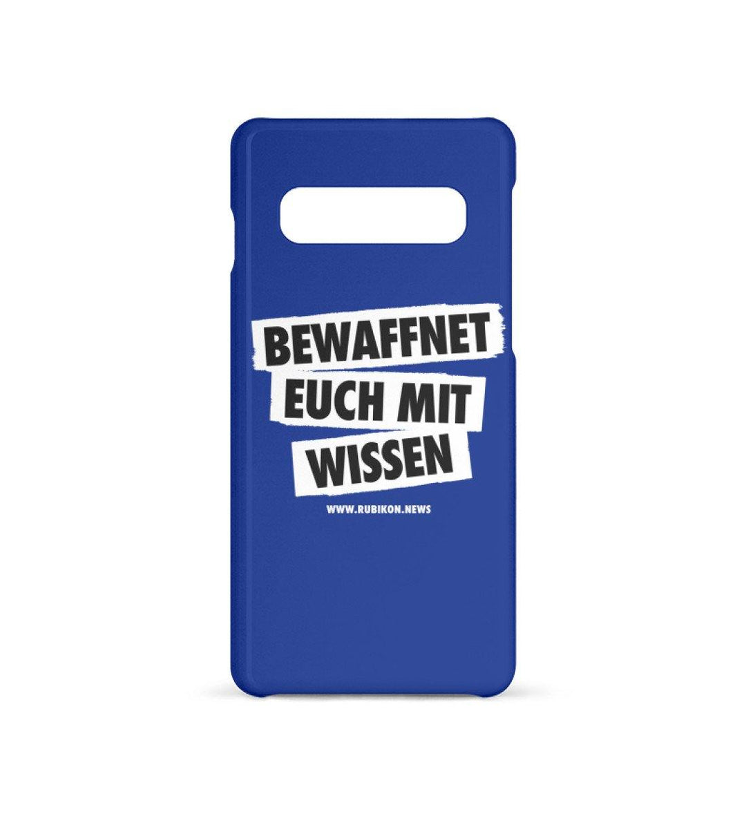 HANDYHÜLLE, HANDY CASE - SAMSUNG GALAXY S10 • BEWAFFNET EUCH MIT WISSEN - DUNKEL-HARLEKINSHOP