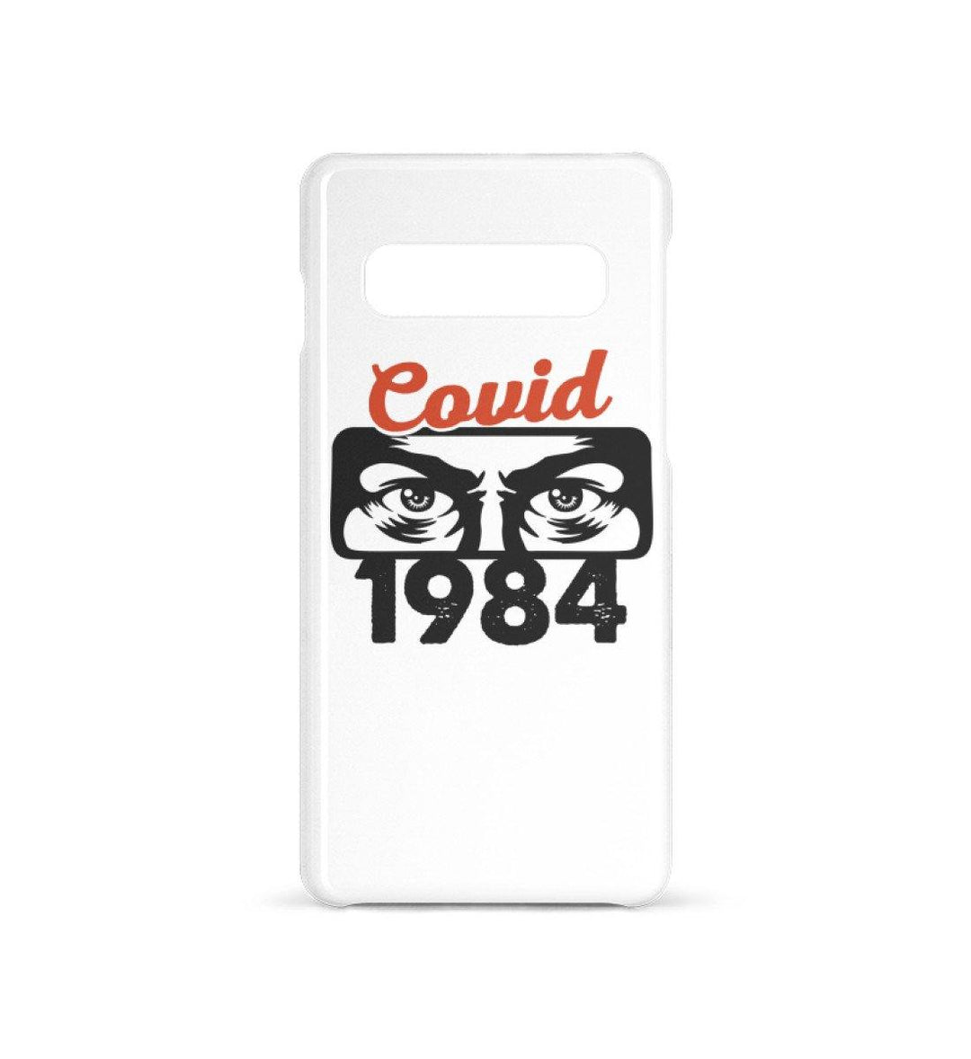 HANDYHÜLLE, HANDY CASE - SAMSUNG GALAXY S10 • COVID 1984 - HELL-HARLEKINSHOP