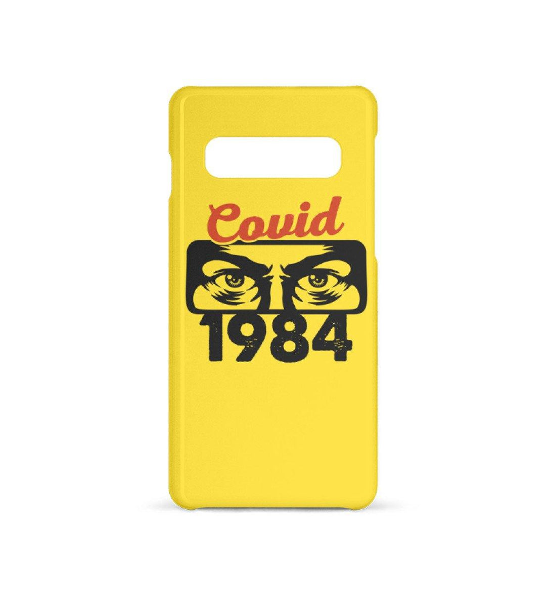 HANDYHÜLLE, HANDY CASE - SAMSUNG GALAXY S10 • COVID 1984 - HELL-HARLEKINSHOP