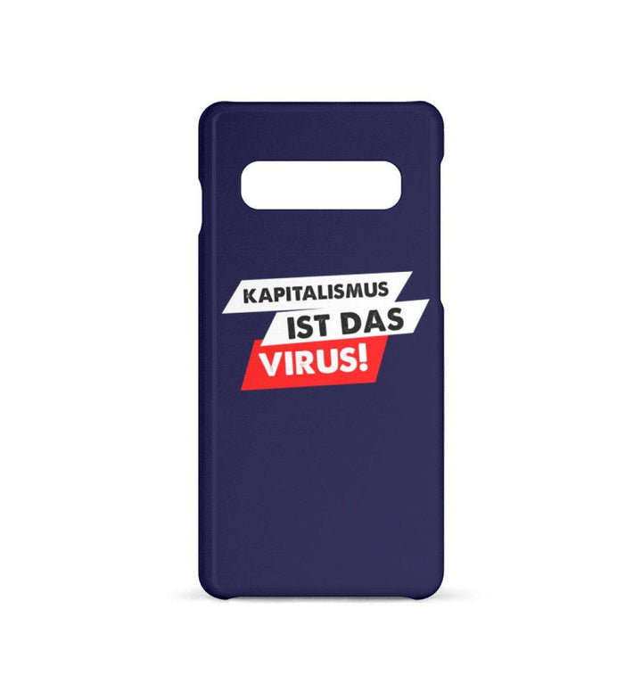 HANDYHÜLLE, HANDY CASE - SAMSUNG GALAXY S10 • DAS ECHTE VIRUS / KAPITALISMUS-HARLEKINSHOP