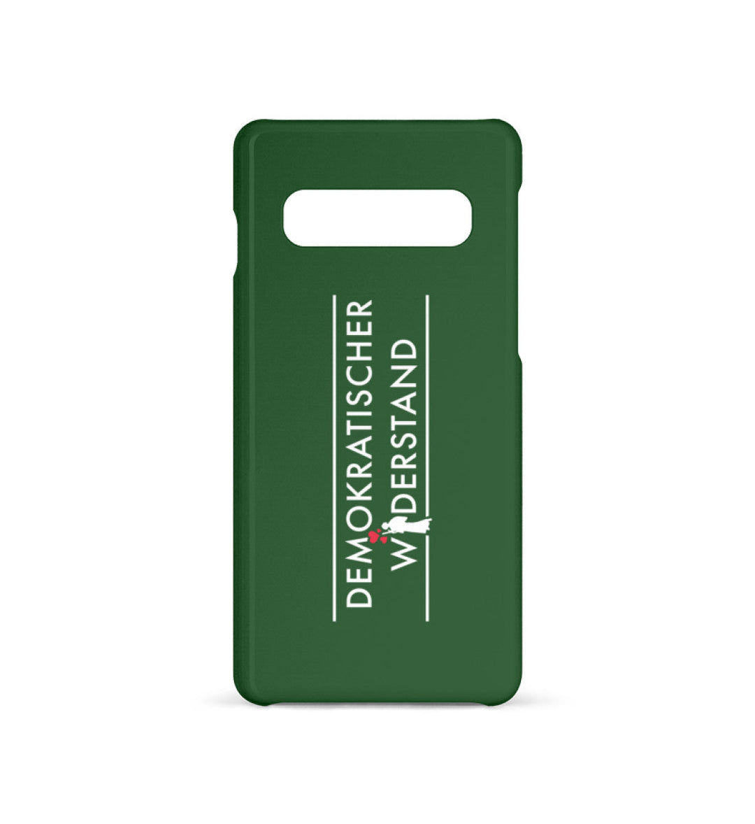 HANDYHÜLLE, HANDY CASE - SAMSUNG GALAXY S10 • DEMOKRATISCHER WIDERSTAND-HARLEKINSHOP